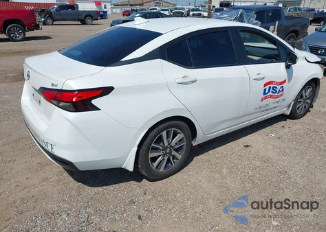 2020 Nissan Versa Sv Xtronic Cvt from USA, damaged, VIN 3N1CN8EV5LL851383